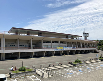 陸上競技場の写真