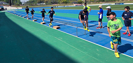 少年少女陸上教室のイメージ写真