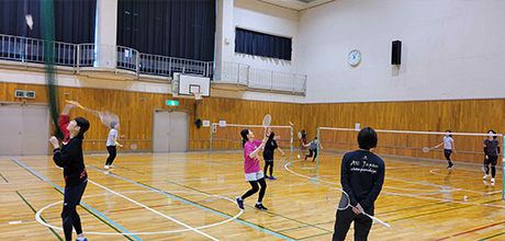 バトミントンスクール 中・上級者のイメージ写真